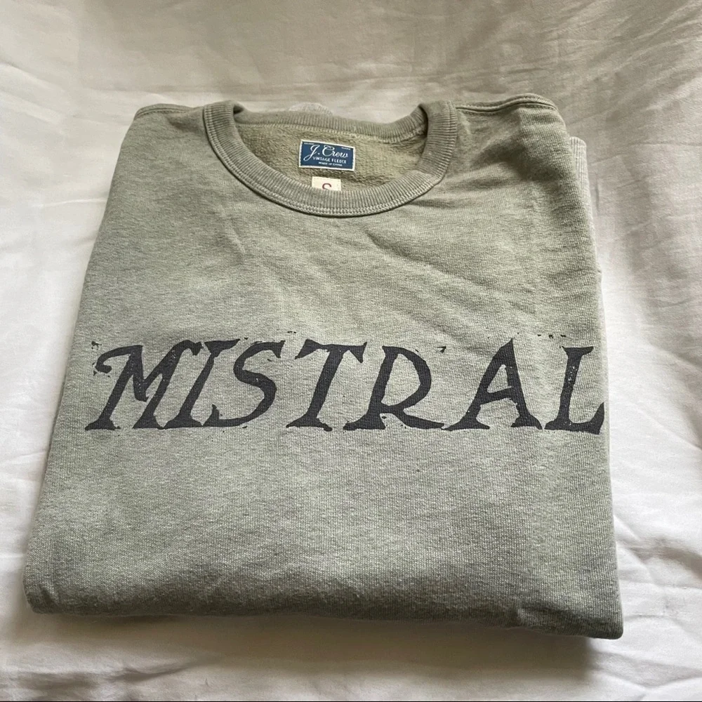 J. Crew Mistral Vintage Fleece Sweatshirt